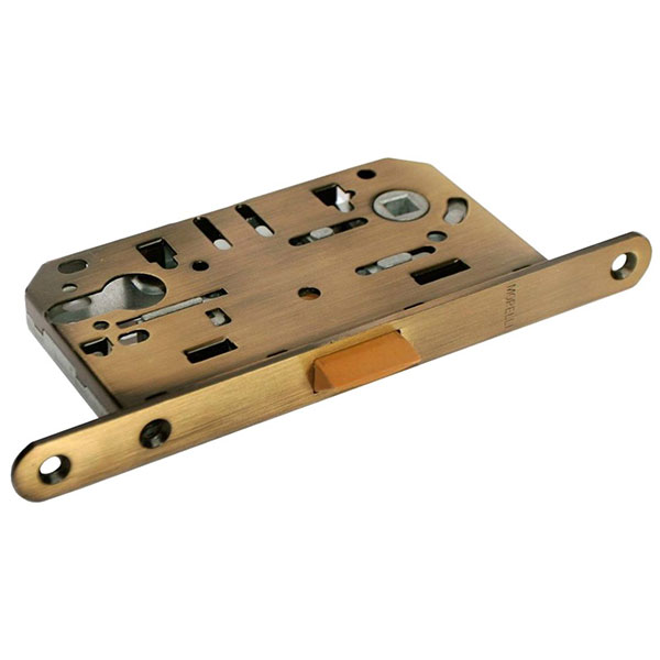 Защелка пластиковый язычок под цилиндр MORELLI 1885P AB бронза Защелка MORELLI 1885P AB